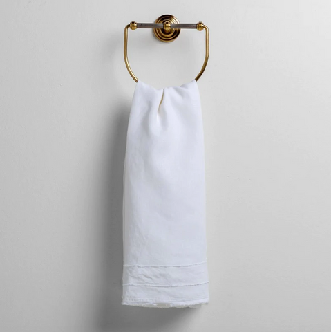 Austin Guest Towel - White