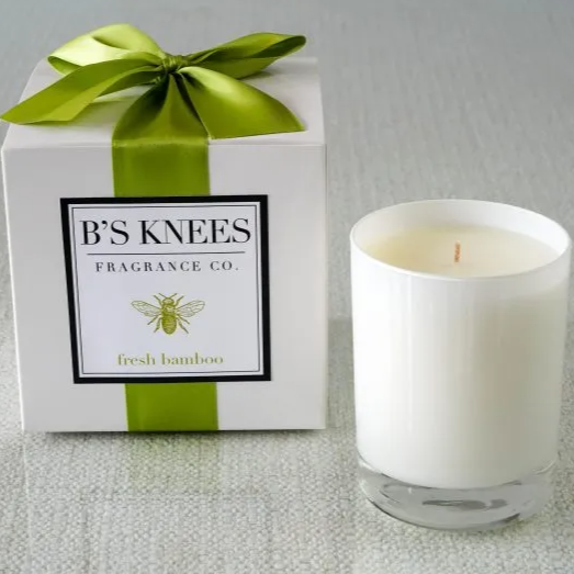 IN STOCK Fresh Bamboo Candle B s Knees Fragrance Co Chartreuse Pear in-stock-fresh-bamboo-candle-b-s-knees-fragrance-co-chartreuse-pear