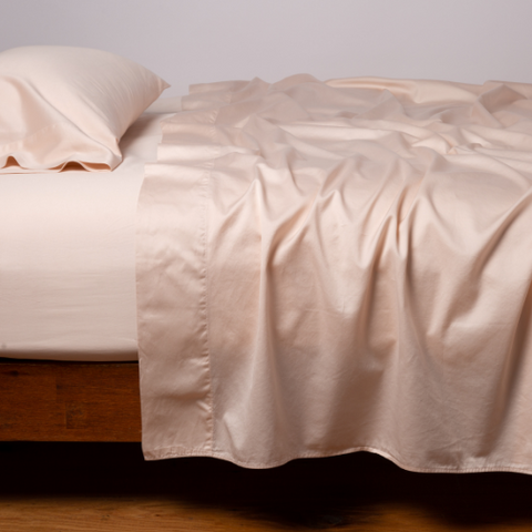 Bria Fitted Sheet - Pearl - King