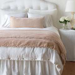 Carmen Bed End in Pearl from Bella Notte Linens