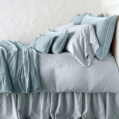 Carmen Lumbar Pillow in Cloud from Bella Notte Linens
