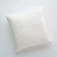 Lynette 18x18 Pillow in Winter White from Bella Notte Linens