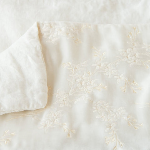 Lynette Bed End Blanket - Winter White