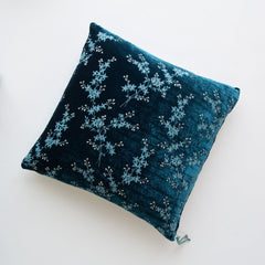 Lynette Throw Pillow in Cenote from Bella Notte Linens