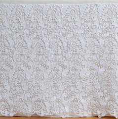 Queen Allora Bed Skirt in White from  Bella Notte Linens