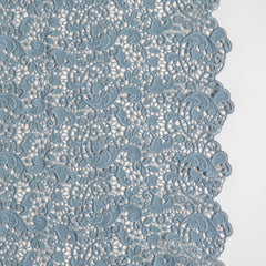 Allora pillowcase from Bella Notte Linens in the color Tahoe Blue.