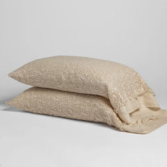 Allora pillowcase from Bella Notte Linens in the color Natural.