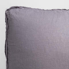 Austin 18x18 throw pillow by Bella Notte Linens in the color French Lavender.