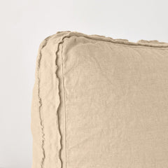 Austin 18x18 throw pillow by Bella Notte Linens in the color Honeycomb.