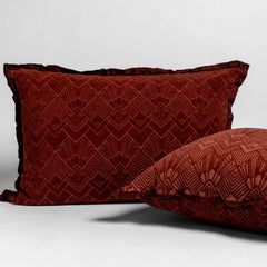 Trettino Shams from Bella Notte Linens in the color Autumn.