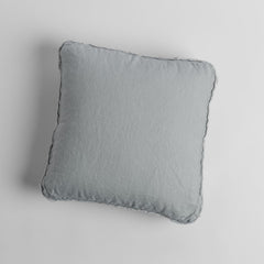 Austin 18x18 throw pillow by Bella Notte Linens in the color Cloud.