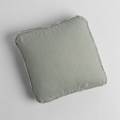 Austin 18x18 throw pillow by Bella Notte Linens in the color Eucalyptus.