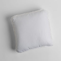 Austin 18x18 throw pillow by Bella Notte Linens in the color White.