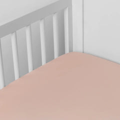 Rouge Crib Sheet in Bria from Bella Notte Linens