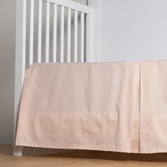 Pearl Crib Skirt in Bria from Bella Notte Linens