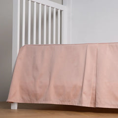Rouge Crib Skirt in Bria from Bella Notte Linens