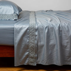 Bria Flat Sheet with Novola Lace