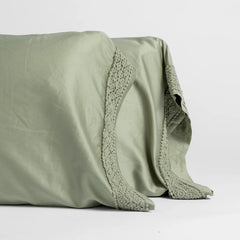 Bria Pillowcase with Novola Lace (Single)