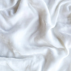 White Baby Blanket in Carmen from Bella Notte Linens
