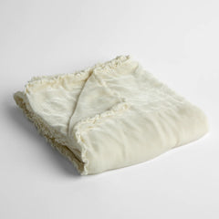 Winter White Baby Blanket in Carmen from Bella Notte Linens