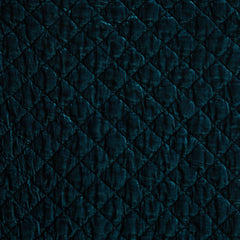 Silk Velvet Quilted Body Pillow from Bella Notte Linens in Cenote.
