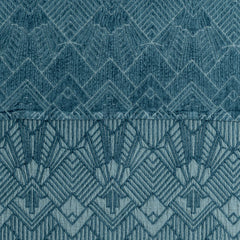 Trettino Bedspread from Bella Notte Linens in the color Cenote.