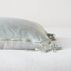 Taline Body Pillow from Bella Notte Linens in Cloud