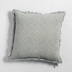 Trettino 18x18 Throw Pillow from Bella Notte Linens in the color Cloud.