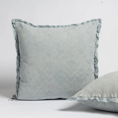 Trettino Shams from Bella Notte Linens in the color Cloud.