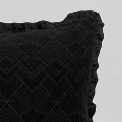 Trettino Sham from Bella Notte Linens in the color Corvino.
