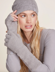 CozyChic Lite Fingerless Gloves in Pewter from Barefoot Dreams