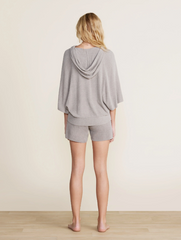 CozyChic Ultra Lite Bell Sleeve Hoodie in Pewter from Barefoot Dreams