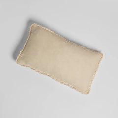 Carmen Accent Pillow from Bella Notte Linens in the color Crema.