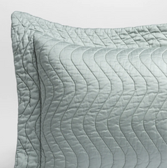 Custom Cirillo Accent Pillow in Eucalyptus from Bella Notte Linens