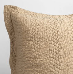 Custom Cirillo Accent Pillow in Honeycomb from Bella Notte Linens