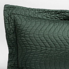 Custom Cirillo Accent Pillow in Juniper from Bella Notte Linens