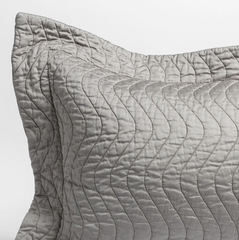 Custom Cirillo Accent Pillow in Mineral from Bella Notte Linens
