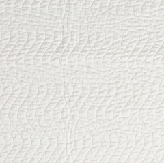 Custom Cirillo Coverlet in Winter White from Bella Notte Linens