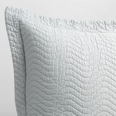 Custom Cirillo Lumber Pillow in Cloud from Bella Notte Linens