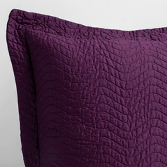 Custom Cirillo Lumber Pillow in Fig from Bella Notte Linens