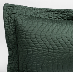 Custom Cirillo Lumber Pillow in Juniper from Bella Notte Linens