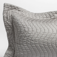 Custom Cirillo Lumber Pillow in Mineral from Bella Notte Linens