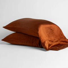 Paloma Pillowcase from Bella Notte Linens in the color Autumn.