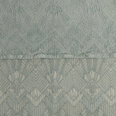 Trettino Sham from Bella Notte Linens in the color Eucalyptus.