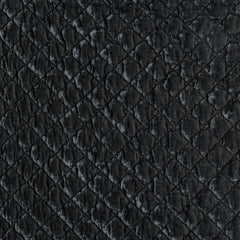 Silk Velvet Quilted Body Pillow from Bella Notte Linens in Fog.