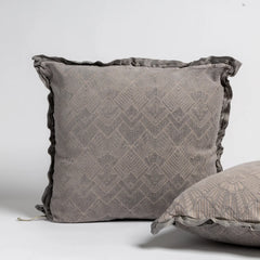 Trettino Shams from Bella Notte Linens in the color Fog.