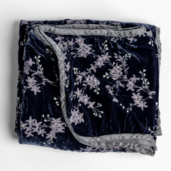 Lynette Throw Blanket in French Lavender from Bella Notte Linens
