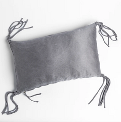 Taline Lumbar Pillow in French Lavender from Bella Notte Linens