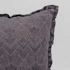 Trettino Sham from Bella Notte Linens in the color French Lavender.