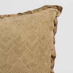 Trettino Sham from Bella Notte Linens in the color Honeycomb.